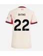 Billige Liverpool Hugo Ekitike #22 Bortedrakt Dame 2025-26 Kortermet